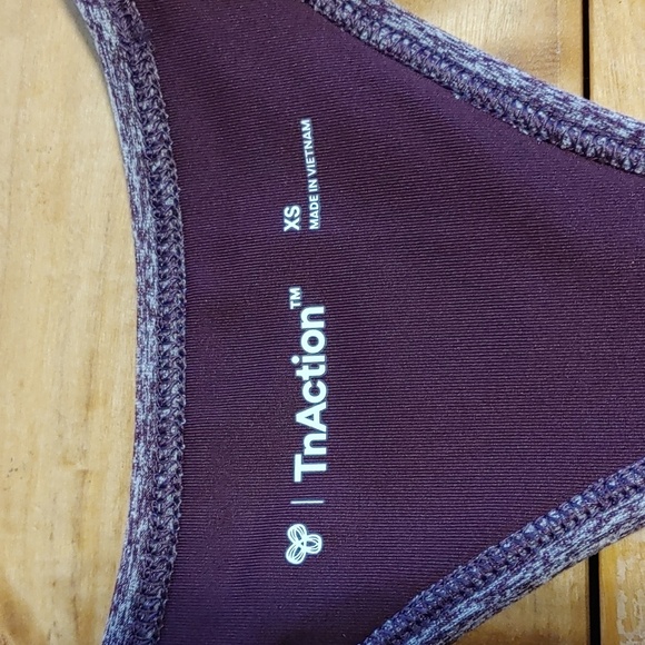 NWT TNA FLOW TNACTION PURPLE HEATHER COZY TREAD SPORTS BRA SIZE XS - Picture 5 of 9